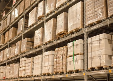 Welche Logistikladungseinheiten sind für die Durchfahrtsregale erforderlich?