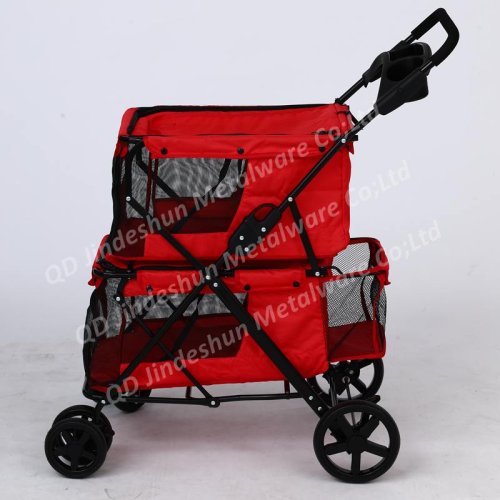 Jindeshun Folding Pet Kinderwagen Cart PS-02 Jindeshun Folding Pet Kinderwagen Cart PS-02